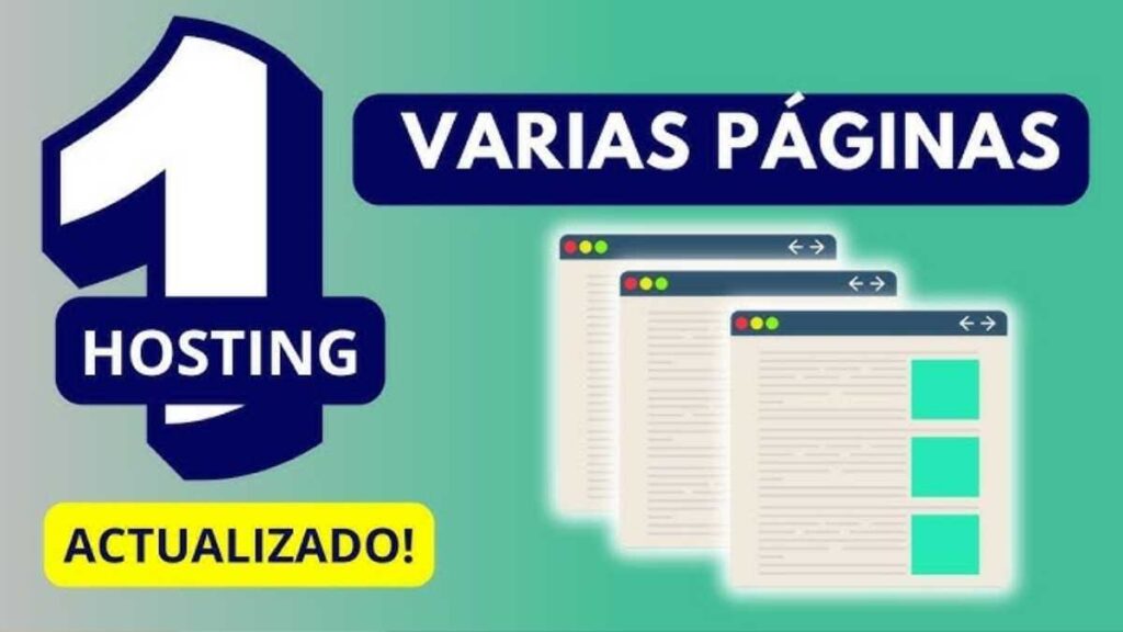 ¿Cuántas páginas se pueden alojar en un hosting?